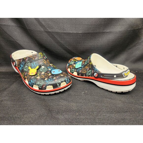 CROCS Other - Crocs Men's Pokemon Print Classic Clog 211343-90H Size 13 NEW WITH TAGS!